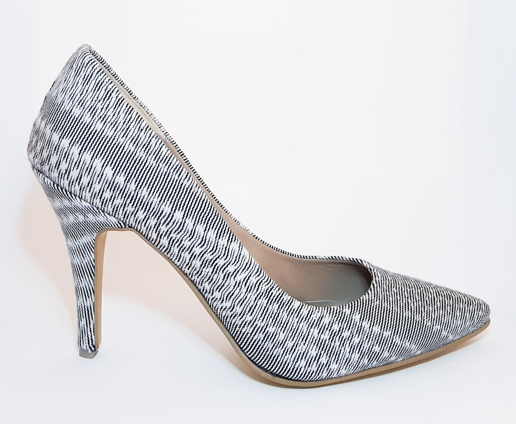 Zapatilla de Rebozo Gris y Blanco